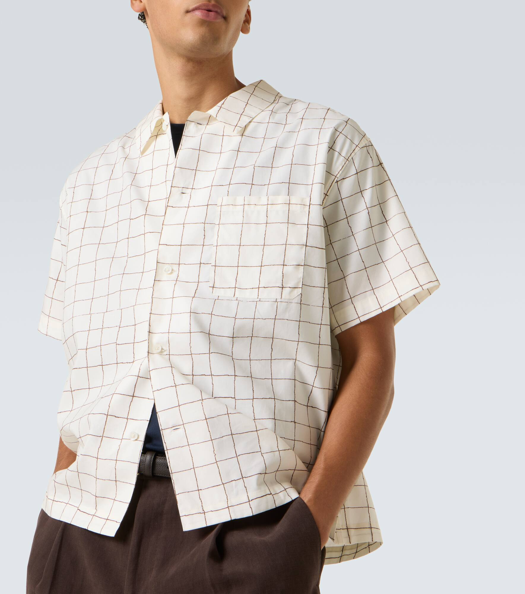 Checked bowling shirt - 5