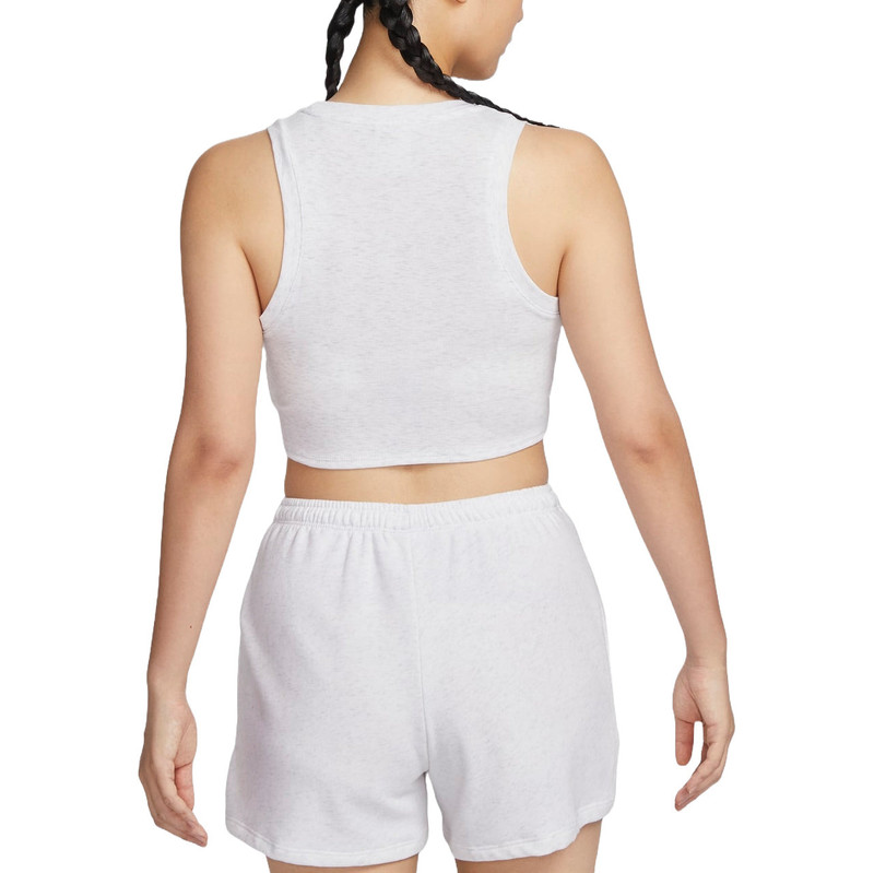 Nike (WMNS) Nike Sportswear Essentials Tank Asia Sizing 'White Grey' FB8280-051 outlook