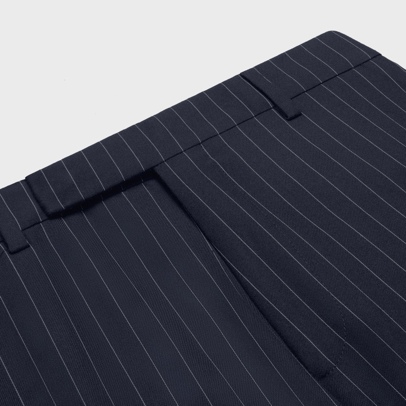 classic pants in striped cashmere wool 3