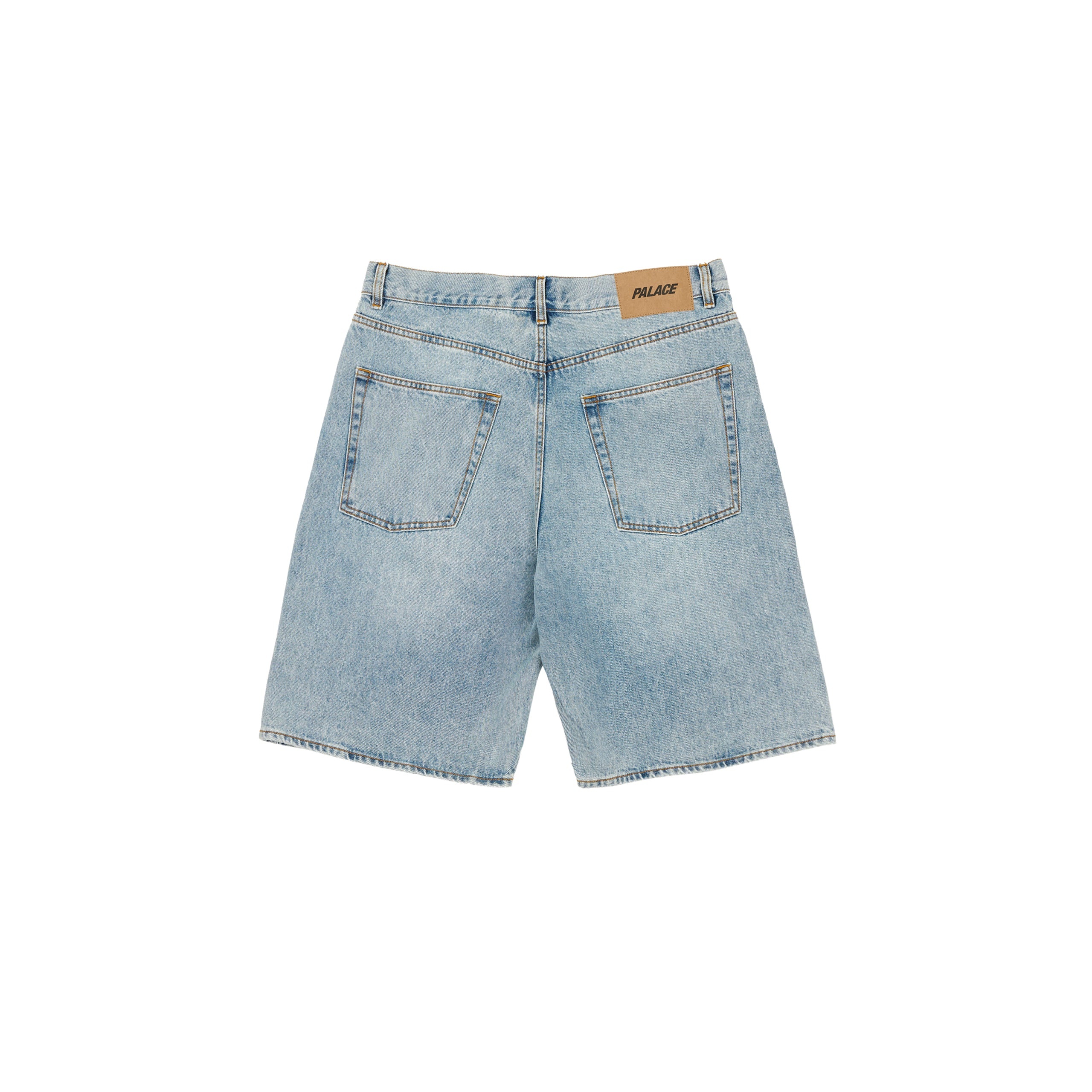 JEAN SHORT LIGHT STONE WASH - 2