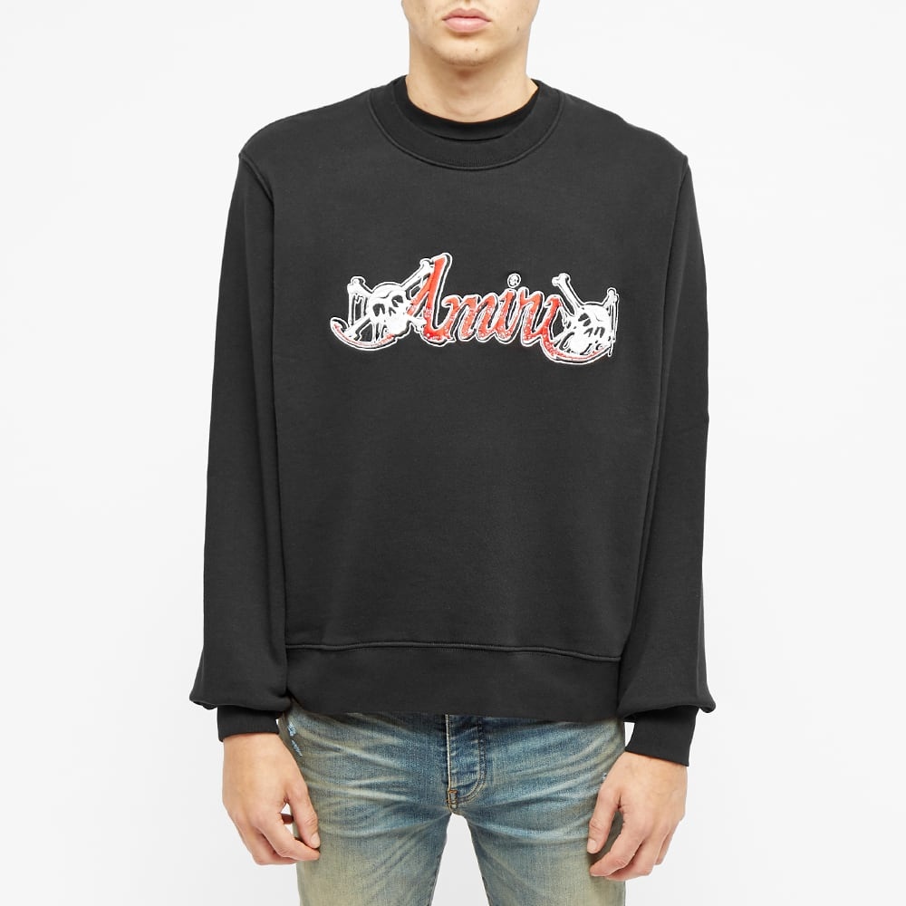 AMIRI x Mötley Crüe Amiri Crew Sweat - 4