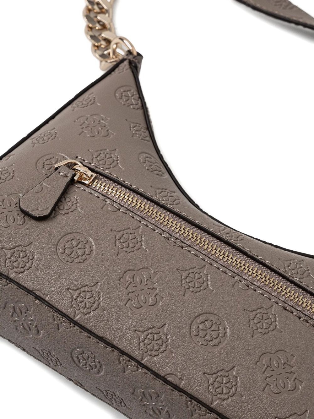 Zarela logo-debossed shoulder bag - 3