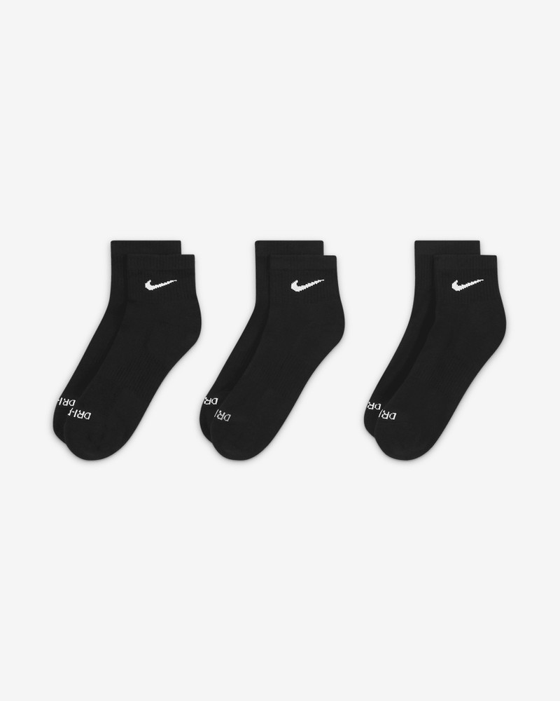 Nike Nike Everyday Plus Cushioned Training Ankle Socks (3 Pairs) outlook