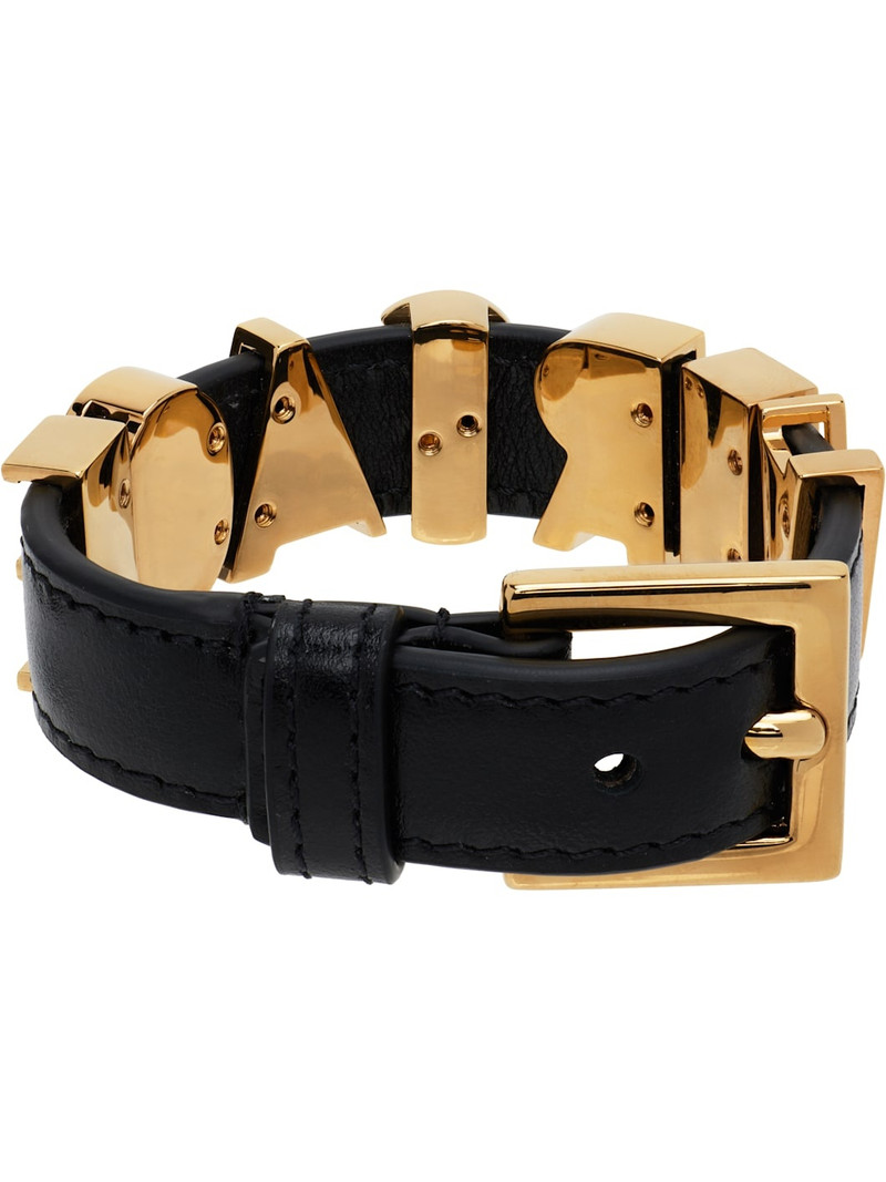 VERSACE 'Versace' Logo Bracelet outlook