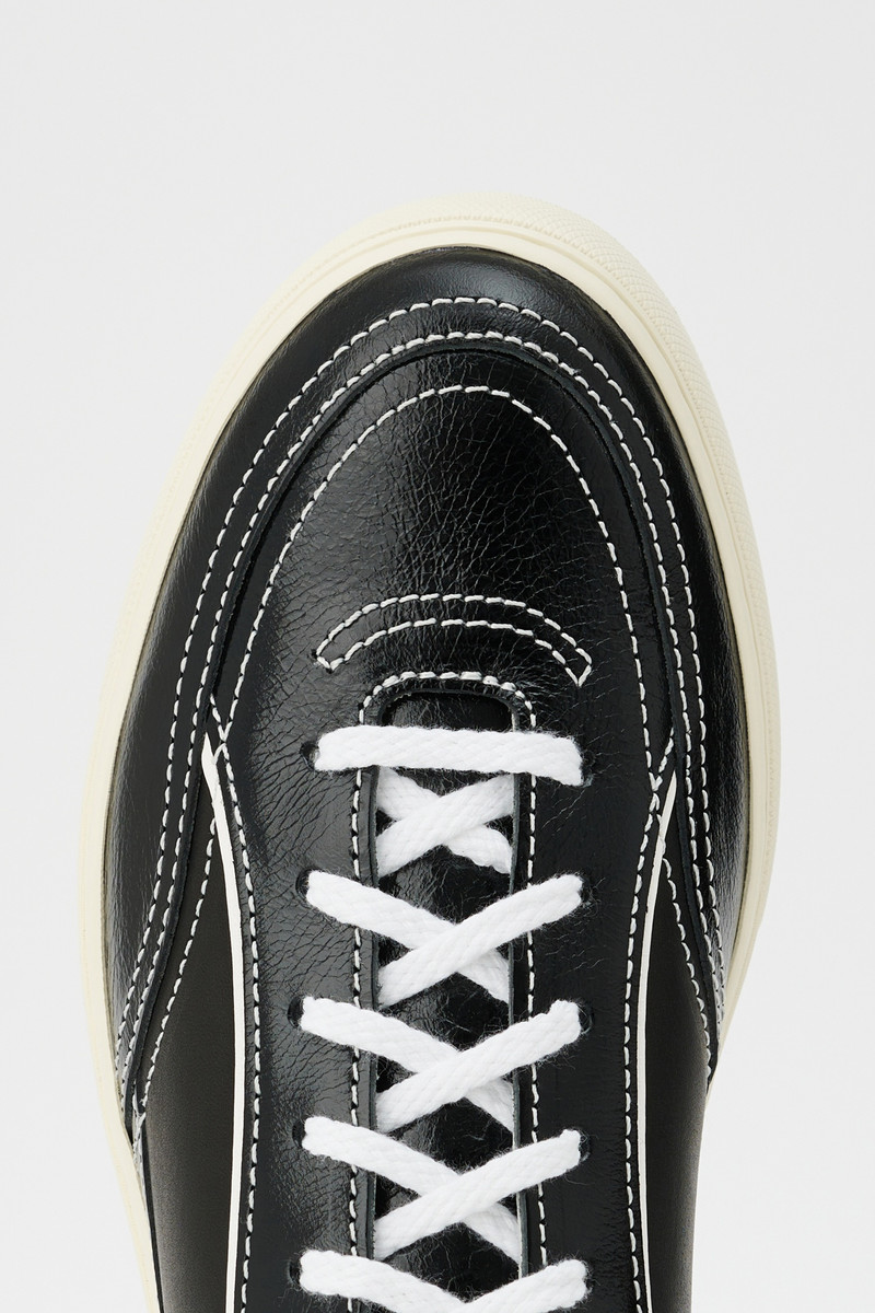 Our Legacy Skimmer Black Leather outlook