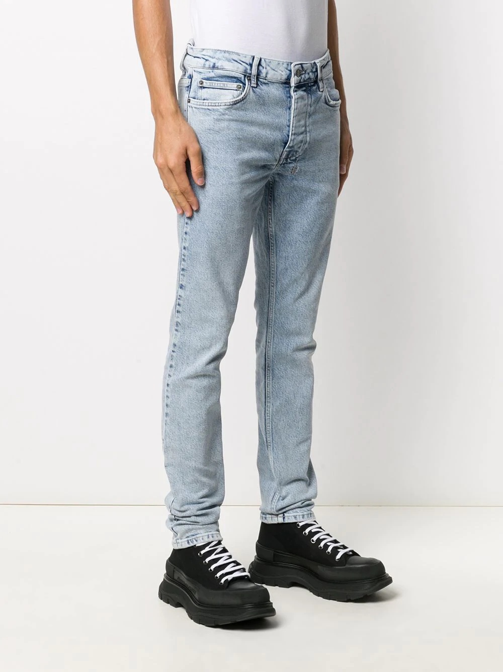 Chitch mid-rise slim jeans - 3