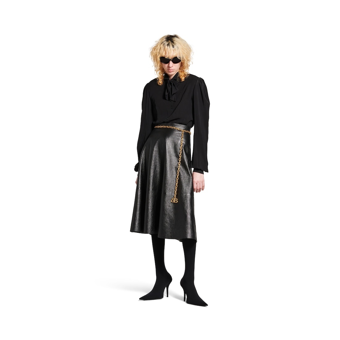 Women's Monaco Chain Belt  in Gold - 2