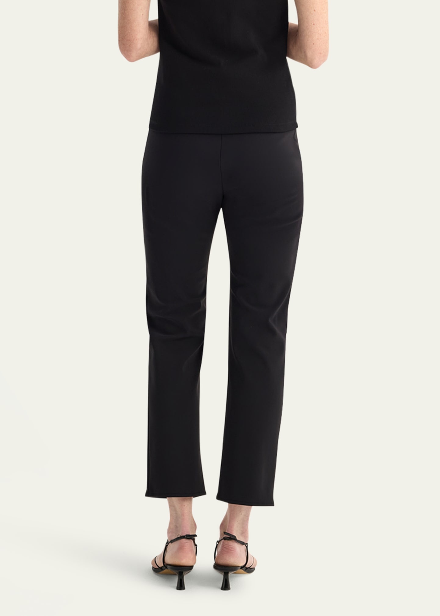 Cigarette Scuba Trousers - 3