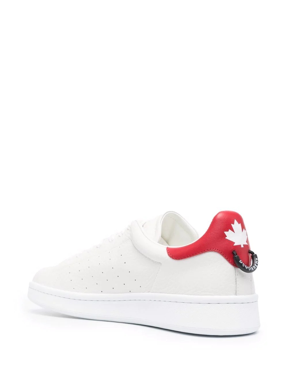 Bumper logo-print low-top sneakers - 3