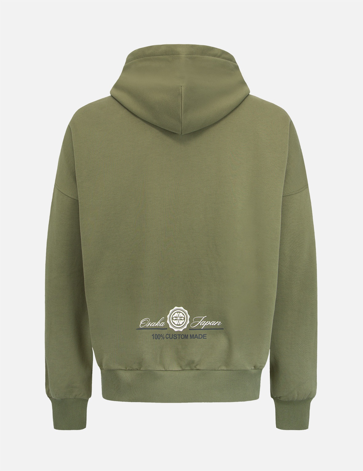 RETRO LOGO PRINT OVERSIZED HOODIE - 2