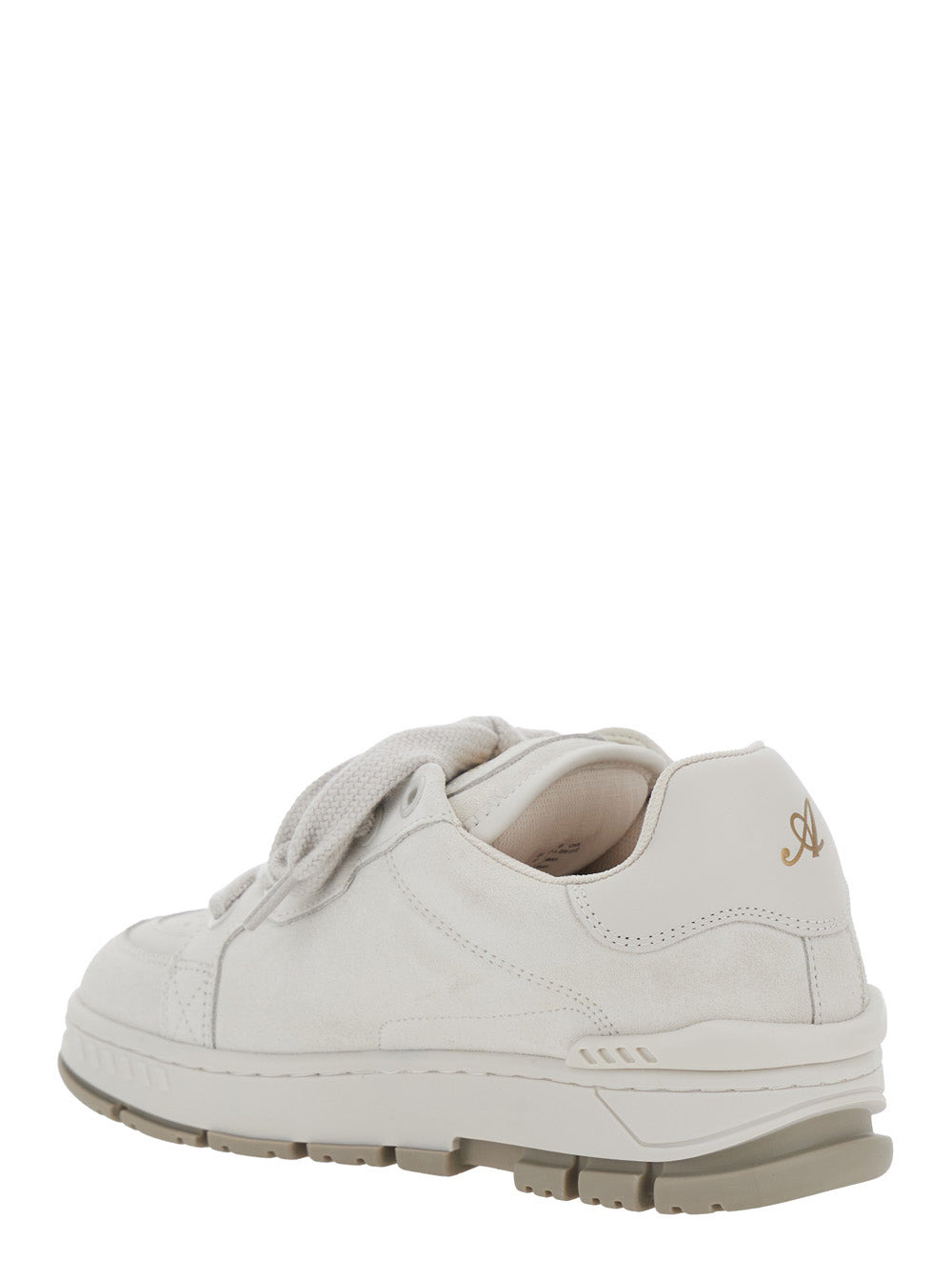Axel Arigato Women 'Area Haze' White Low Top Sneakers With Laminated Leather In Leather Blend Woman - 3