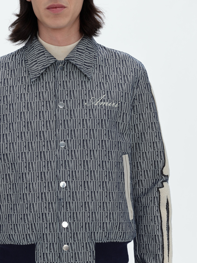 AMIRI JACQUARD BONES BOMBER 4