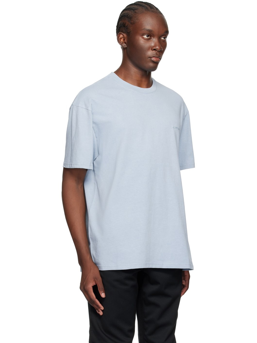 Blue Duster Script T-Shirt - 2