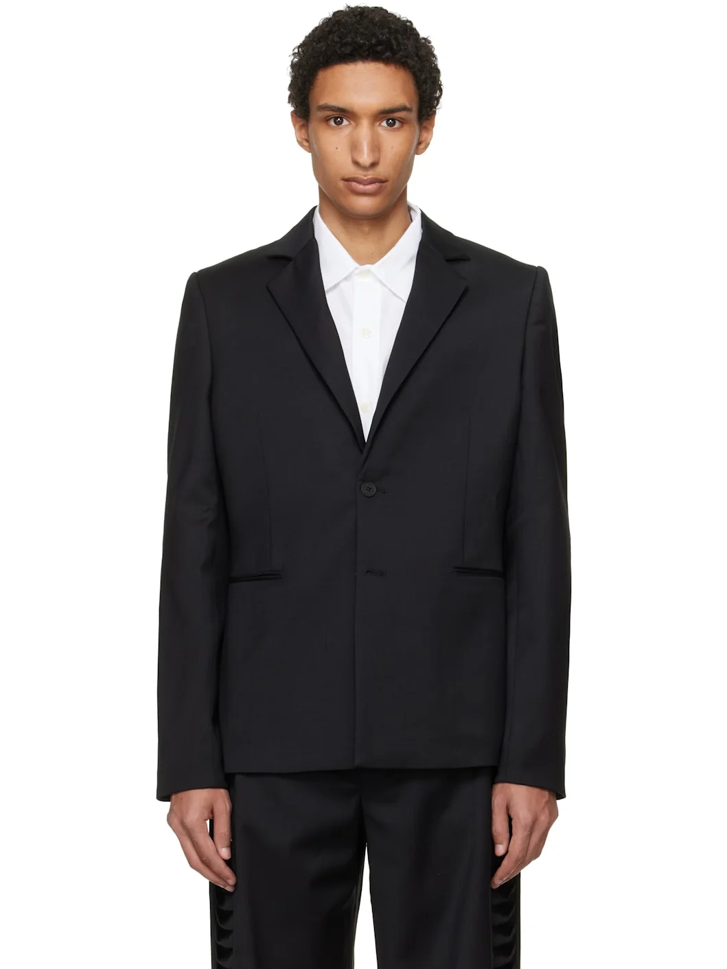 Black Vibraxis Blazer - 1