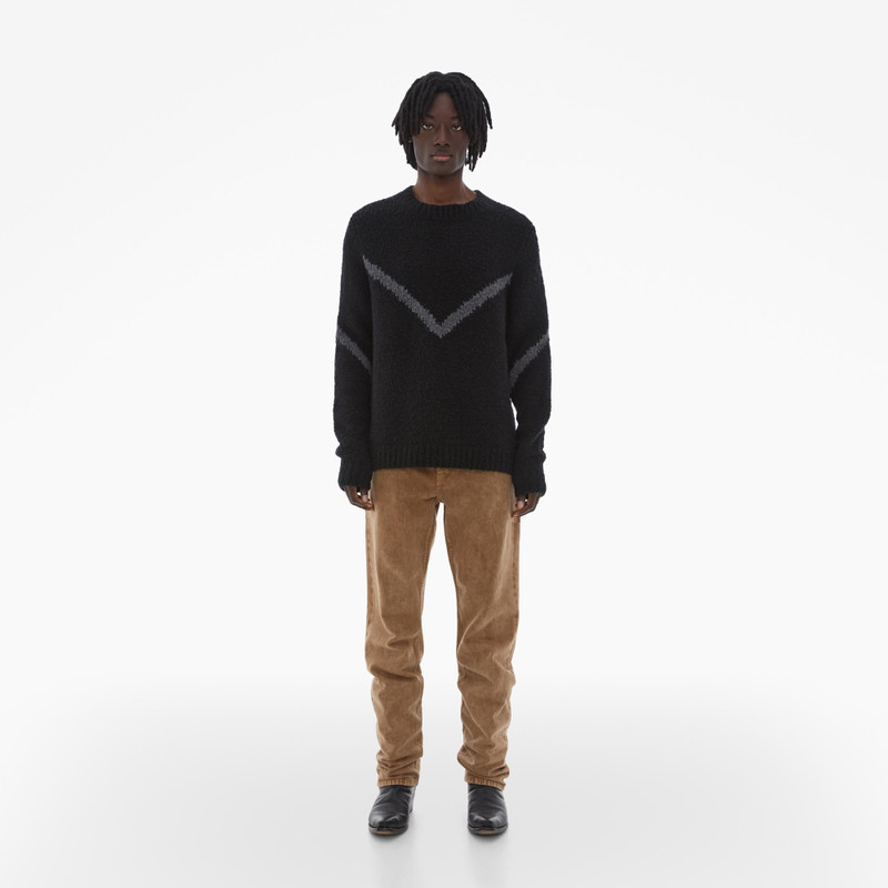 Helmut Lang MERINO WOOL CREWNECK SWEATER outlook
