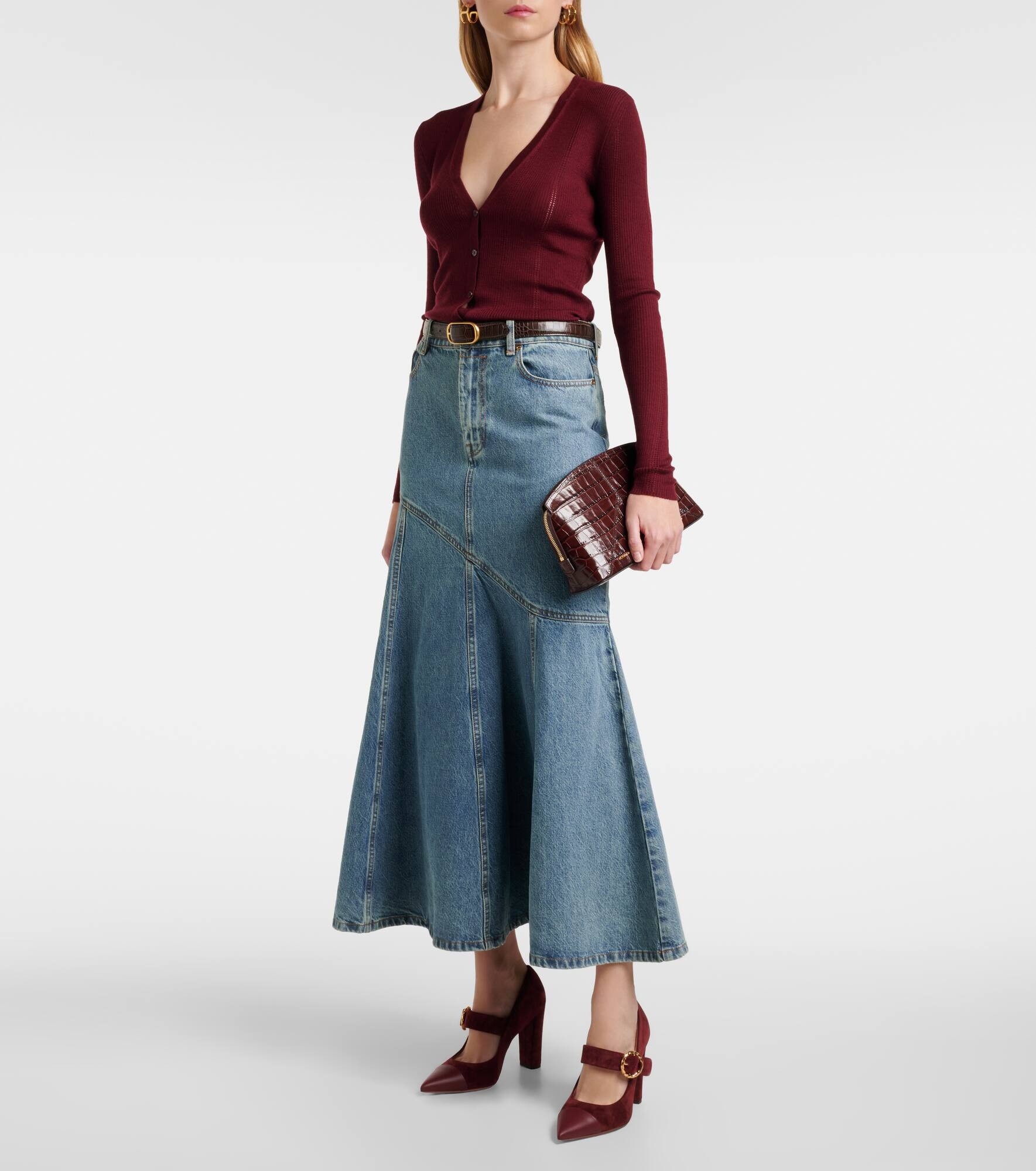 Kiki 95 suede pumps - 3
