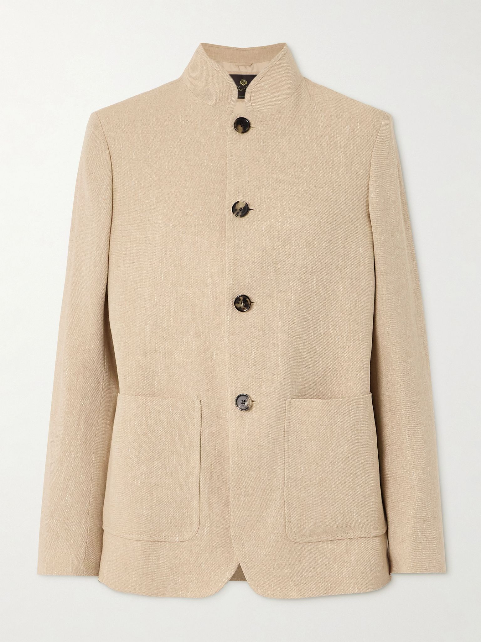 Spagna flax jacket Beige - 1