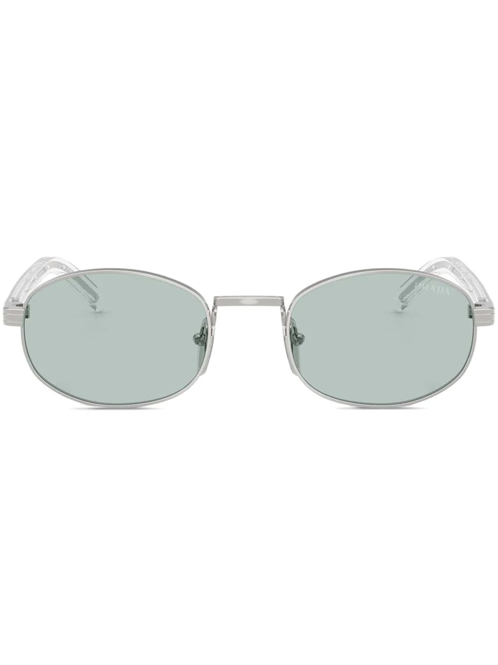 oval-frame sunglasses - 1