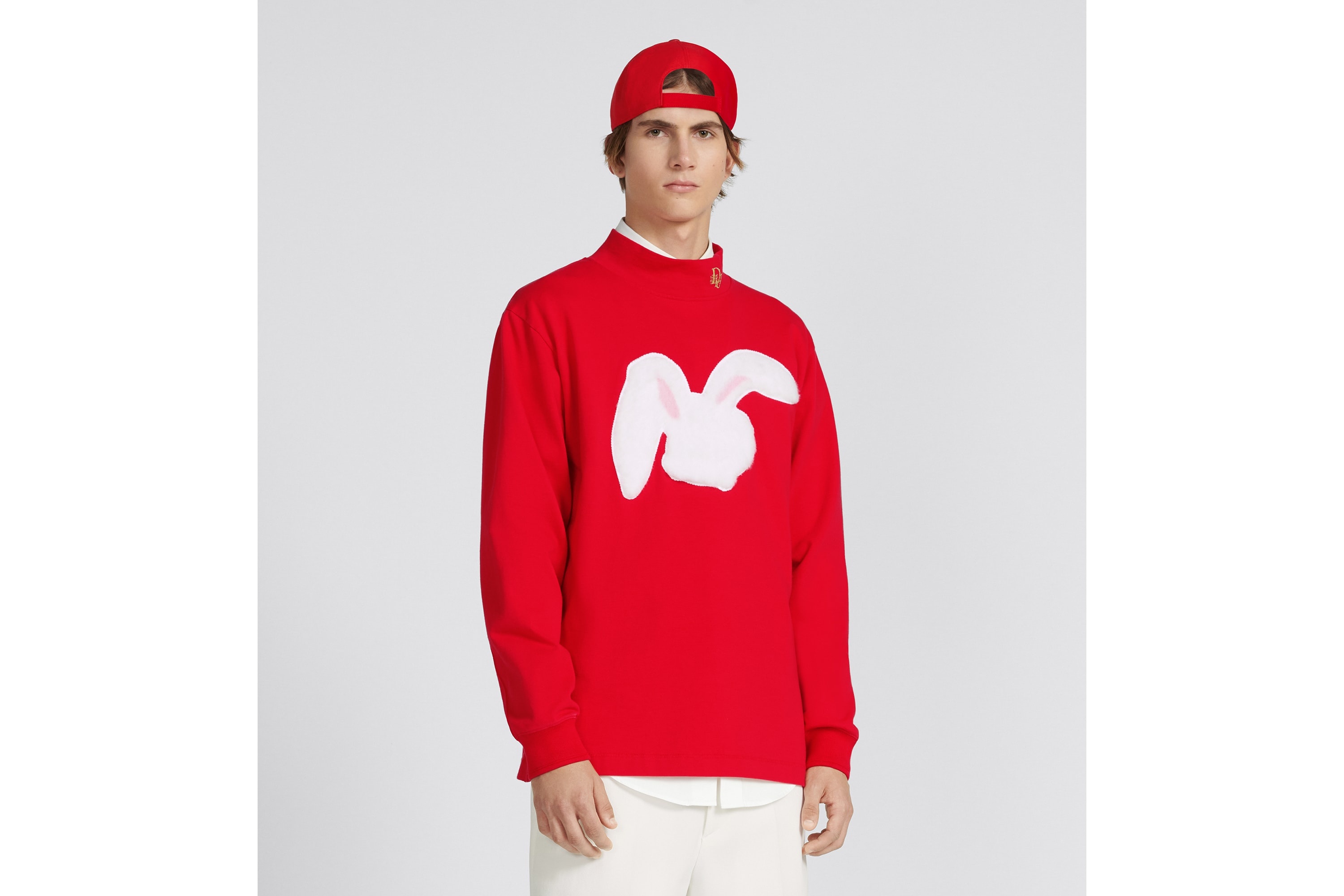 Relaxed-Fit DIOR BY ERL Long-Sleeved T-Shirt - 4