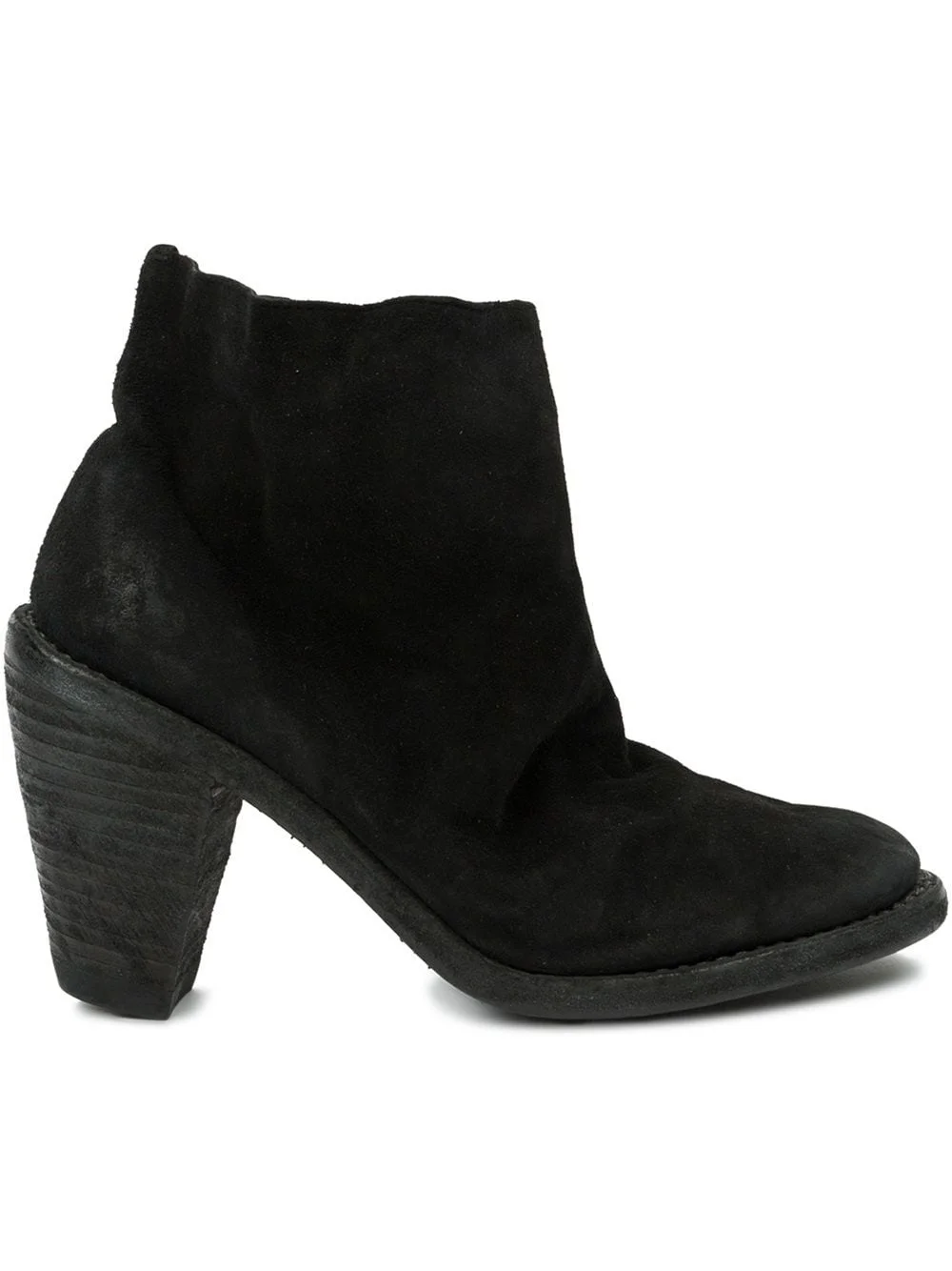 tapered heel ankle boots - 1