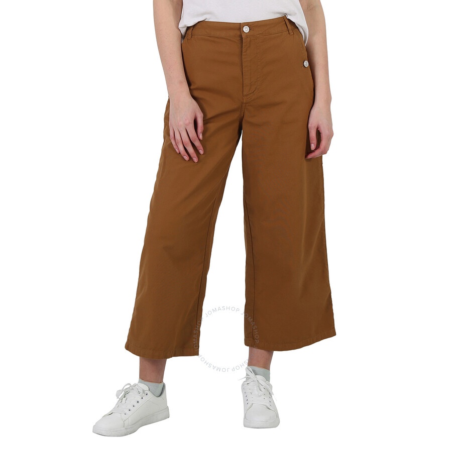 Kenzo Wide Leg Cropped Pants - 3