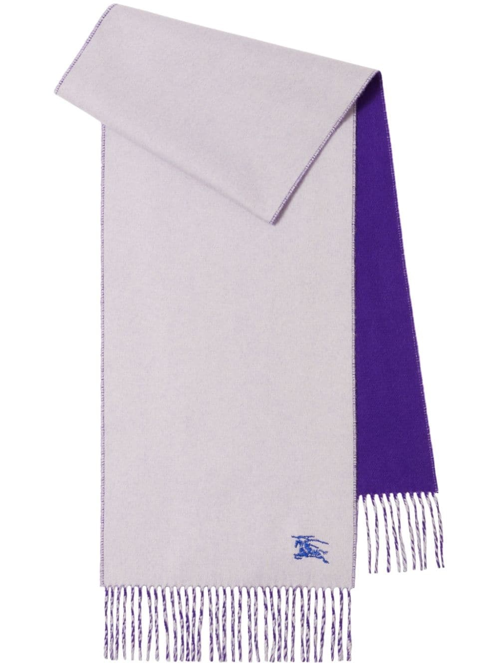 Equestrian Knight cashmere scarf - 1