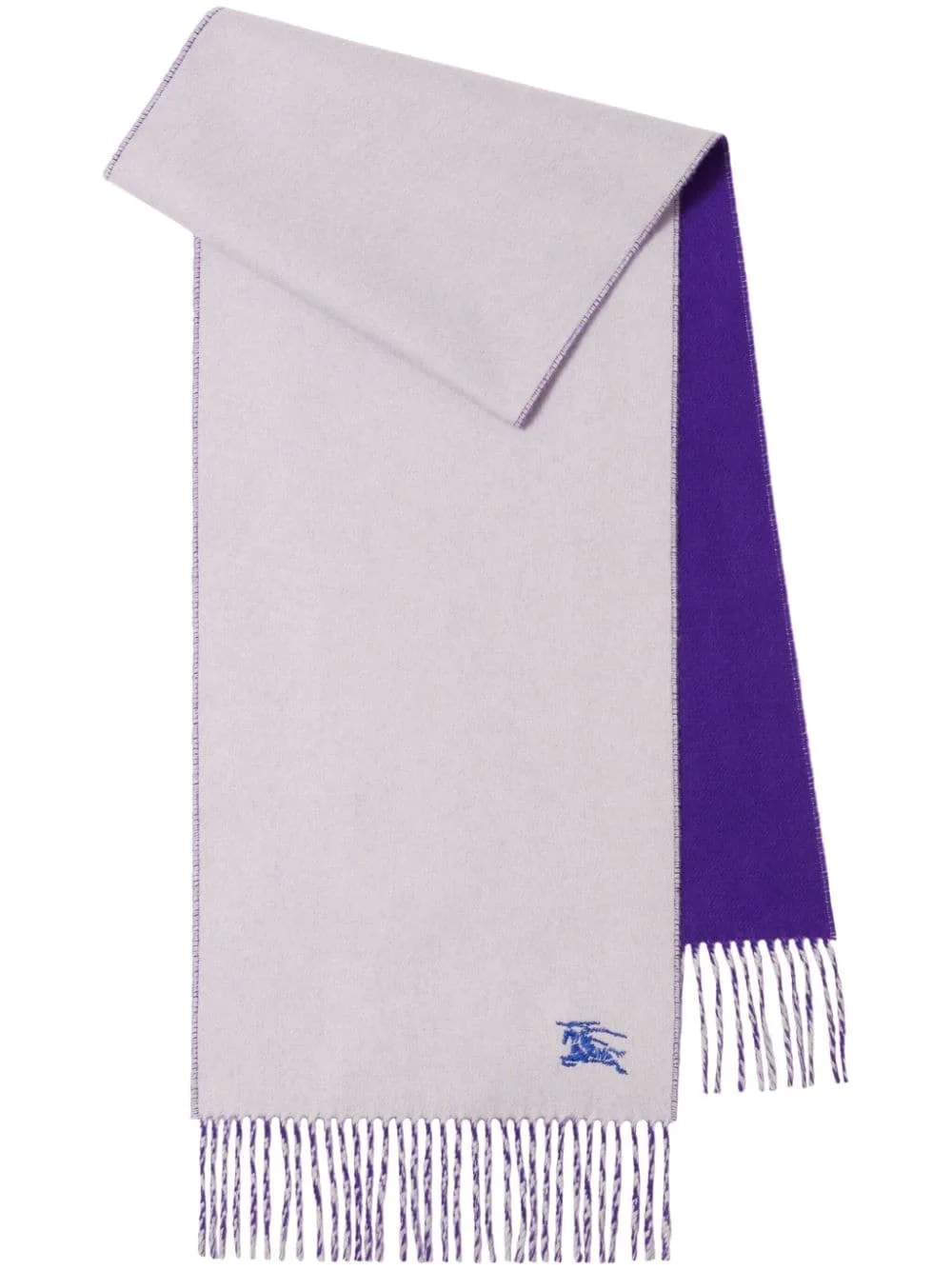 Equestrian Knight cashmere scarf - 1
