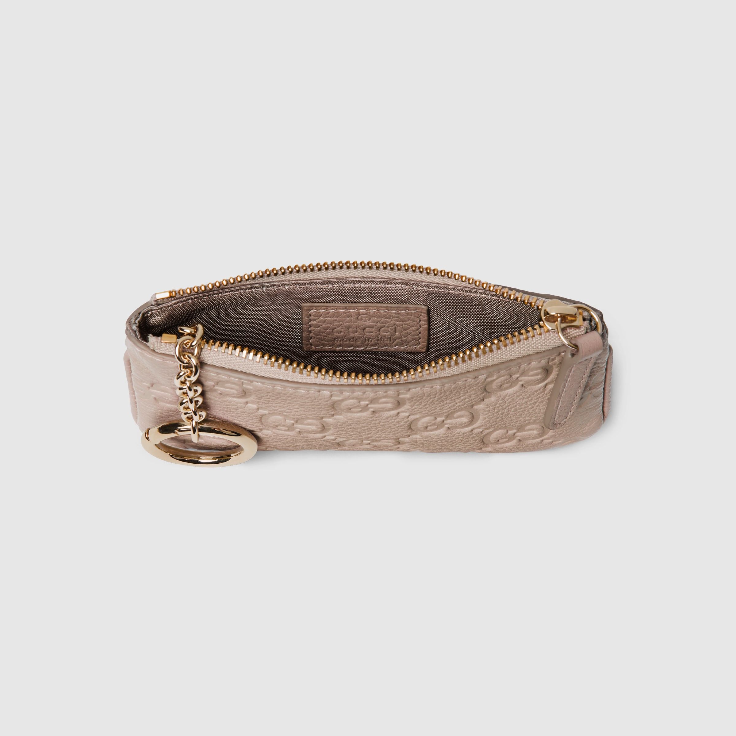 GG Emblem zip key case 2
