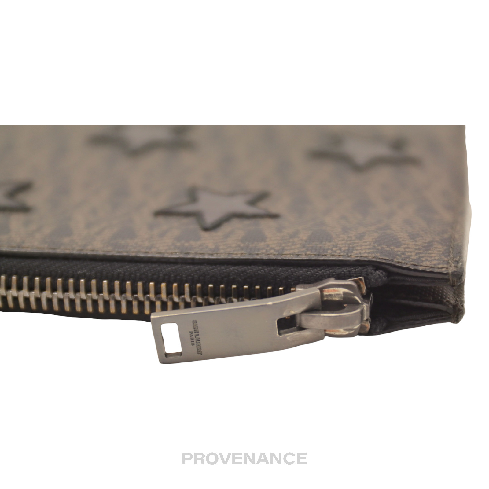 PROVENANCE - SLP Zip Pouch - Monogram Stars - 4