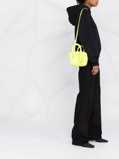 BALENCIAGA XXS Bistro basket tote bag outlook