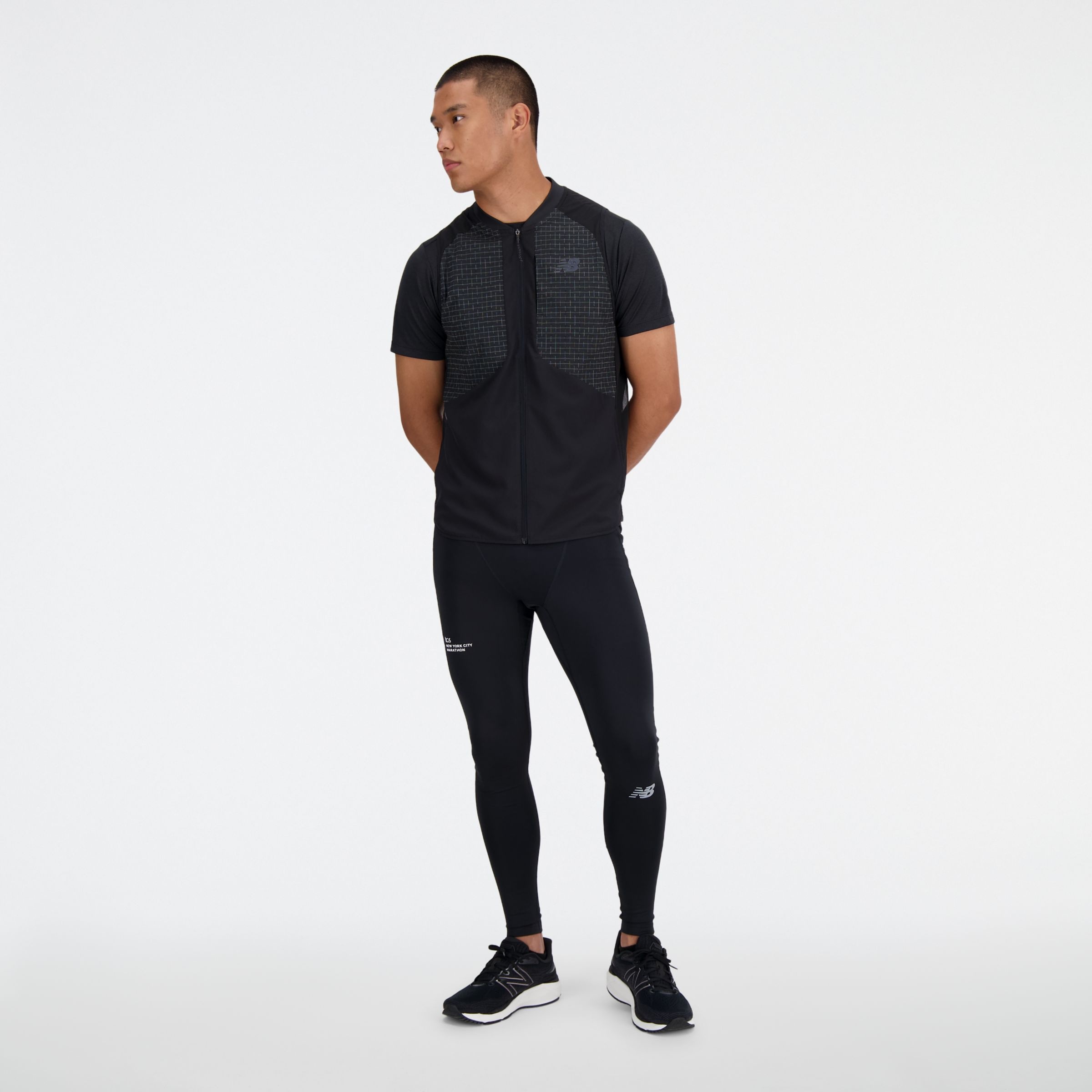 NYC Marathon Impact Run Luminous Packable Vest - 7