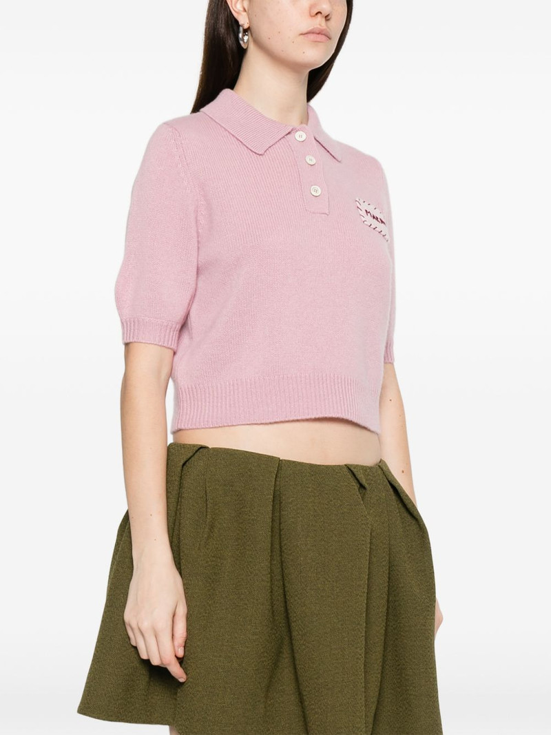 logo-patch polo top 3