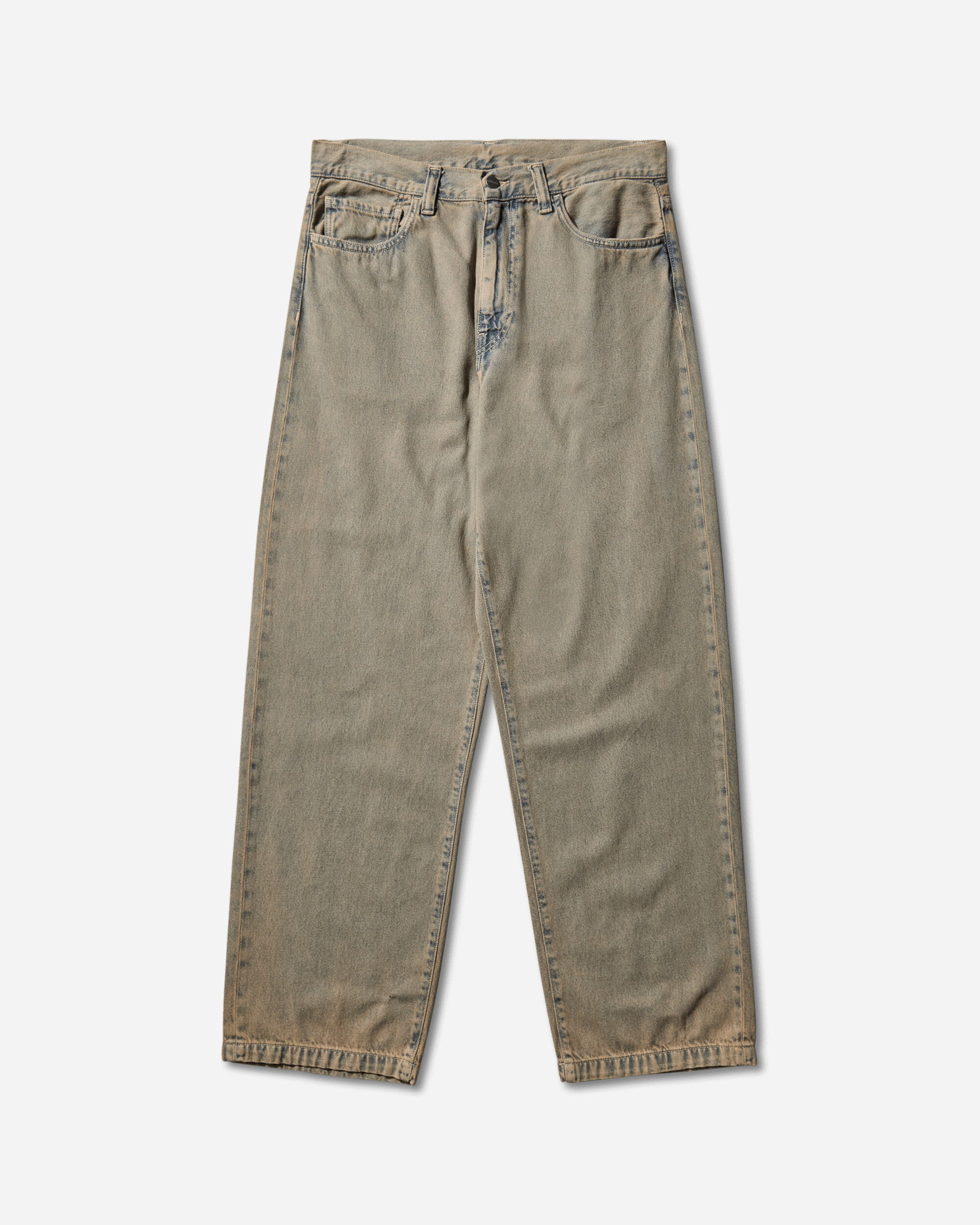 Men's Landon Pants Blue / Leather (Garment Dyed) - 1