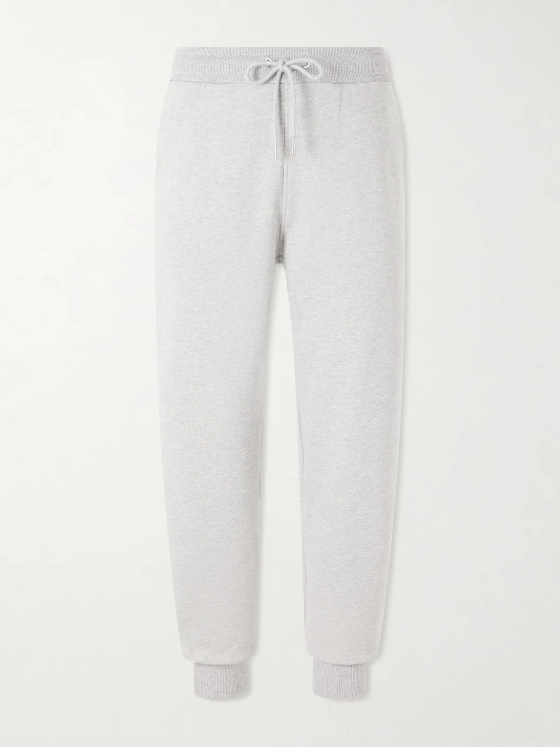 Logo-Embroidered Cotton-French Terry Sweatpants - 1