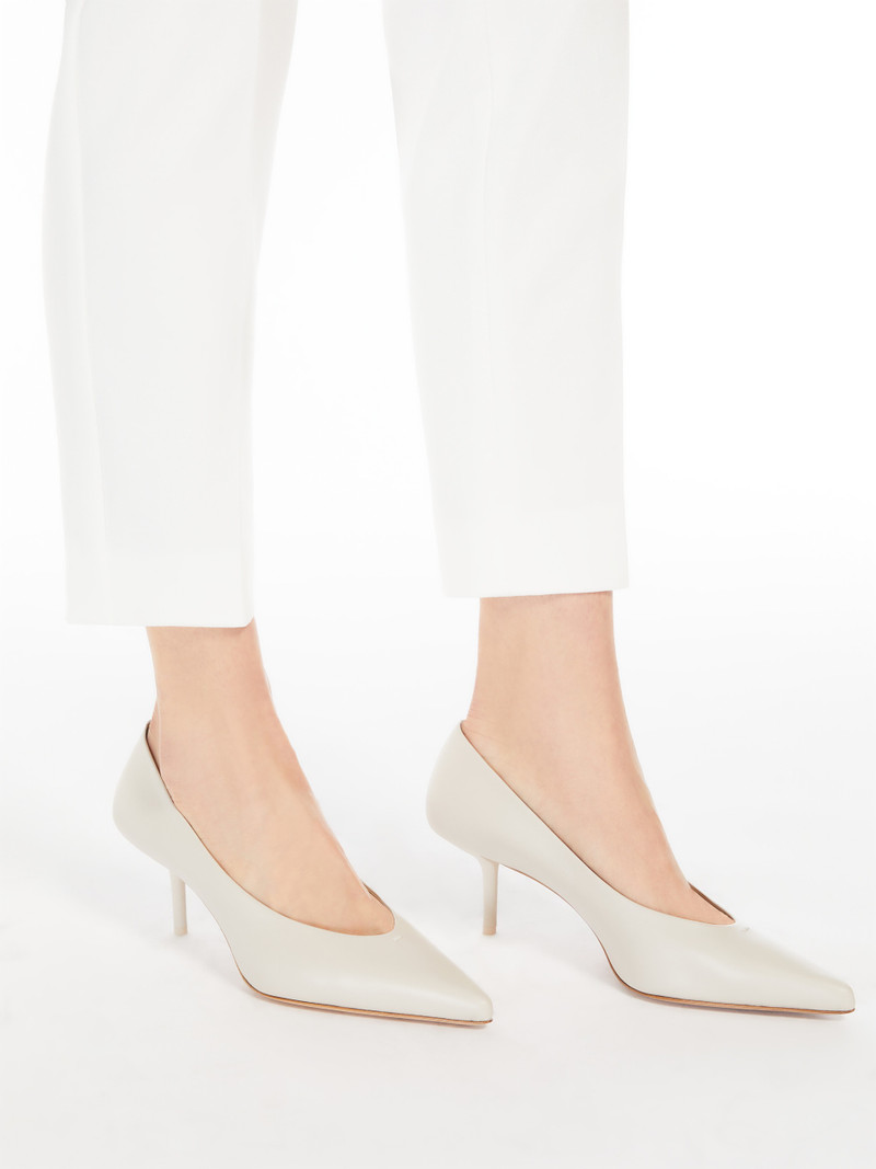 MMPUMPCALF Leather court shoes 6