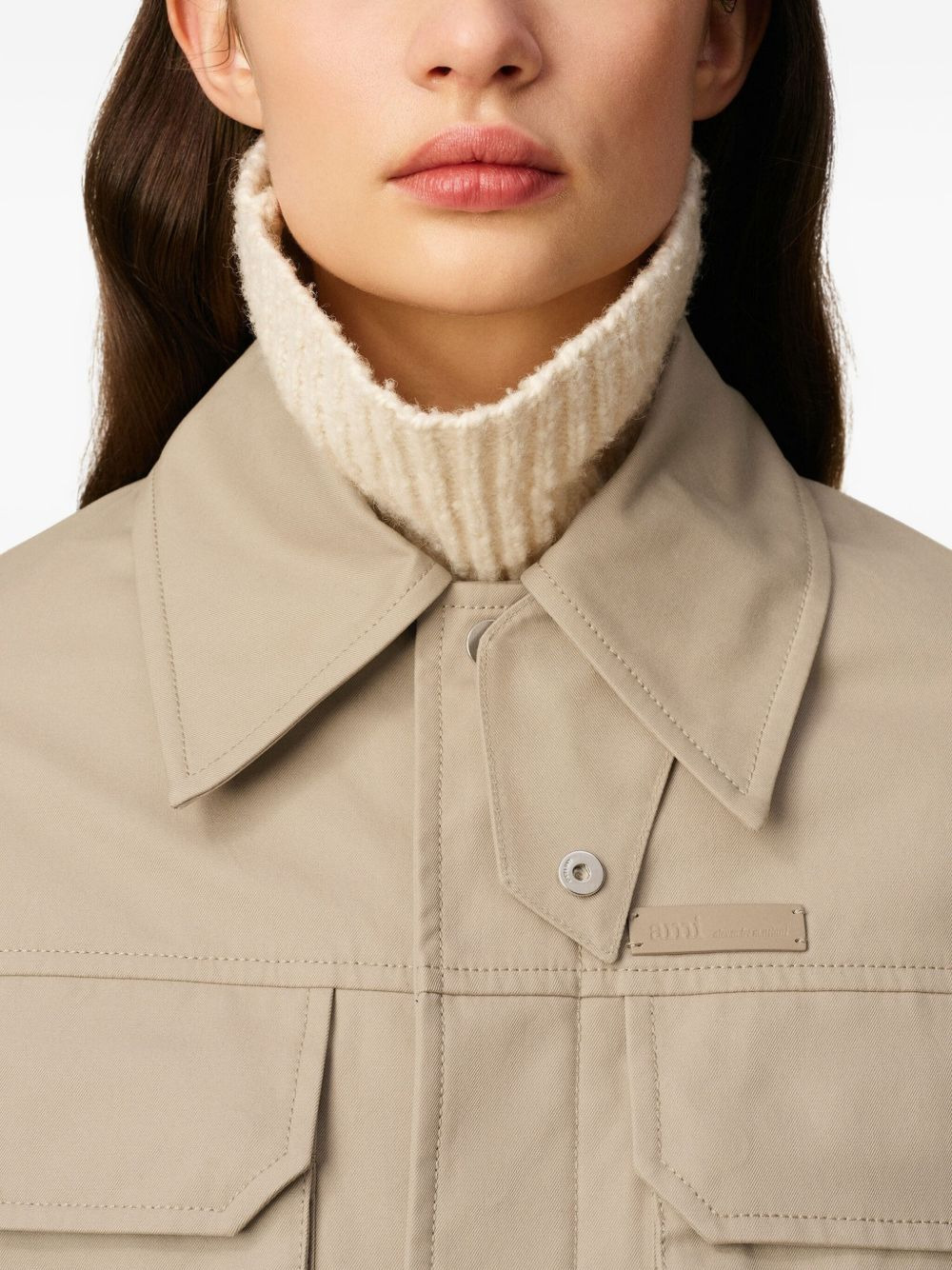 cotton bomber jacket - 6