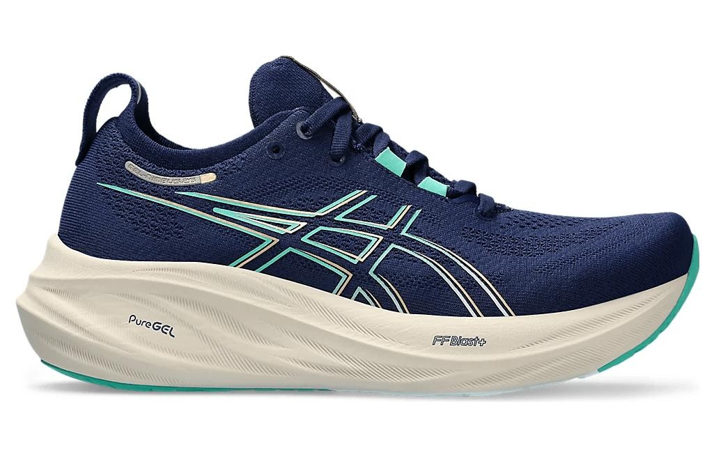 (WMNS) ASICS Gel-Nimbus 26 'Blue Expanse Aurora Green' 1012B601-400 - 3