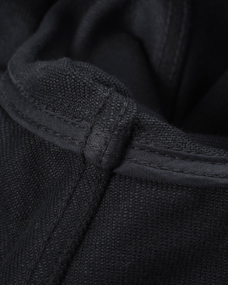 21OZ NON-FADE DENIM MODIFIED TYPE III JACKET - SUPERBLACK 15