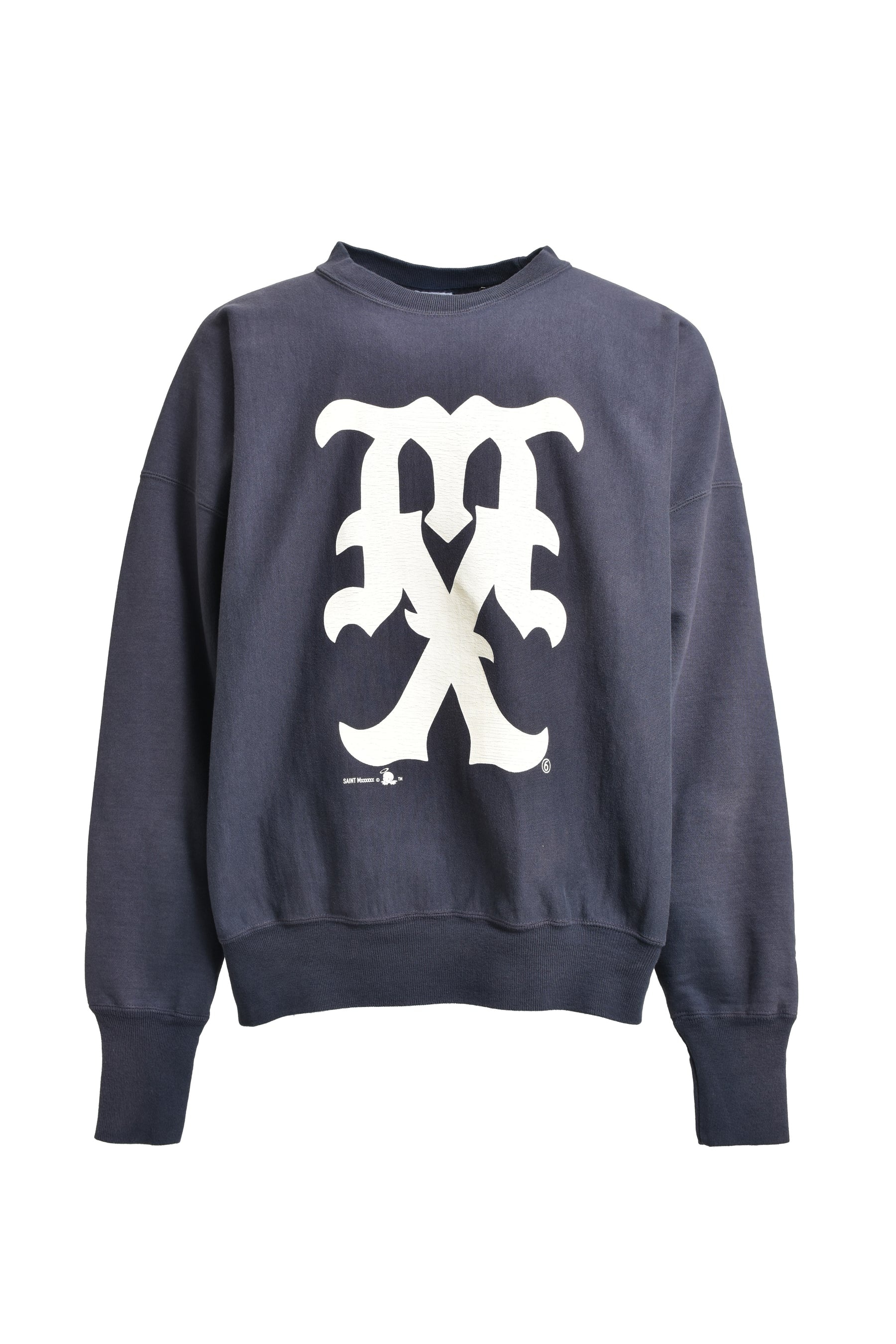 トップス Saint Mxxxxxx CREW SWT SAINT M×××××× CREW SWT/MX / NVY | nubiantokyo | REVERSIBLE