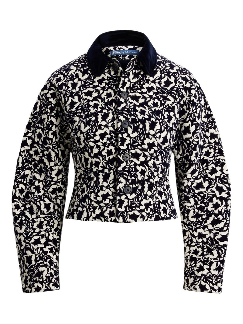 floral-print jacket 1