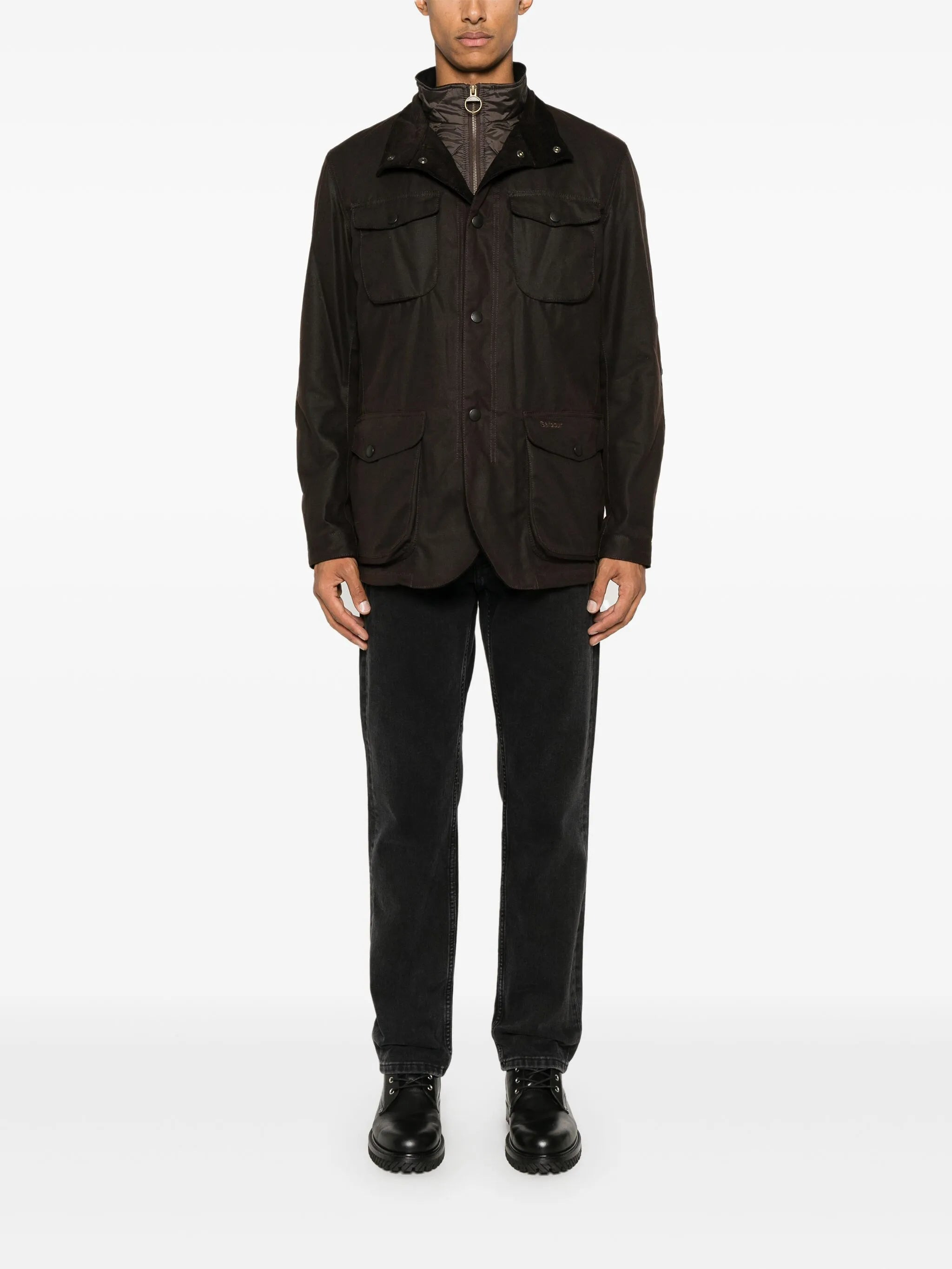 Barbour Ogston Waxed Cotton Jacket - 3