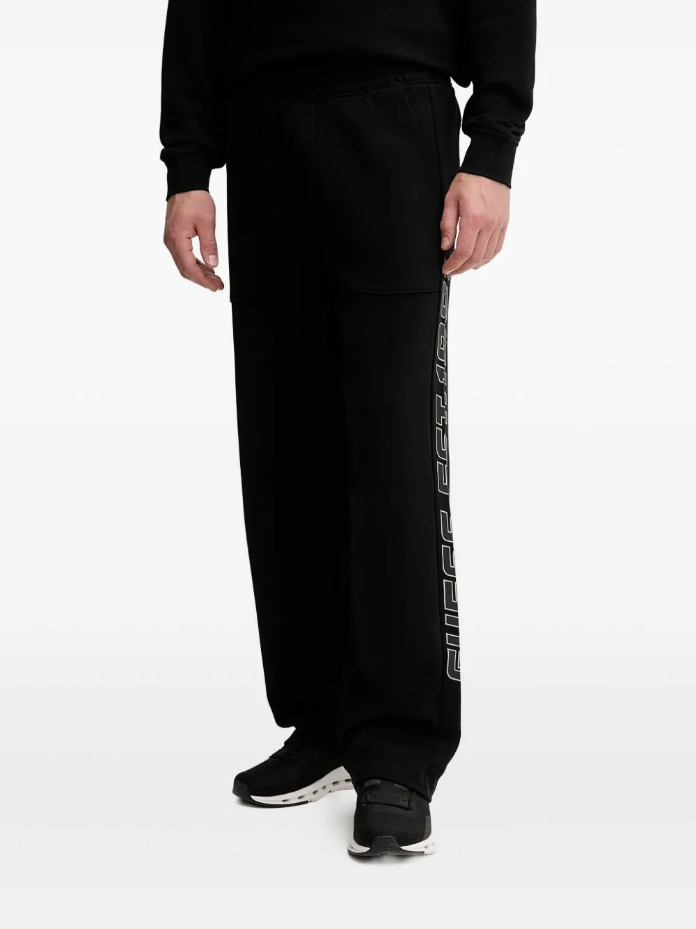 logo-detail track pants - 1