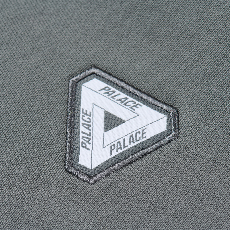 PALACE SOFAR ZIP HOOD SLATE outlook