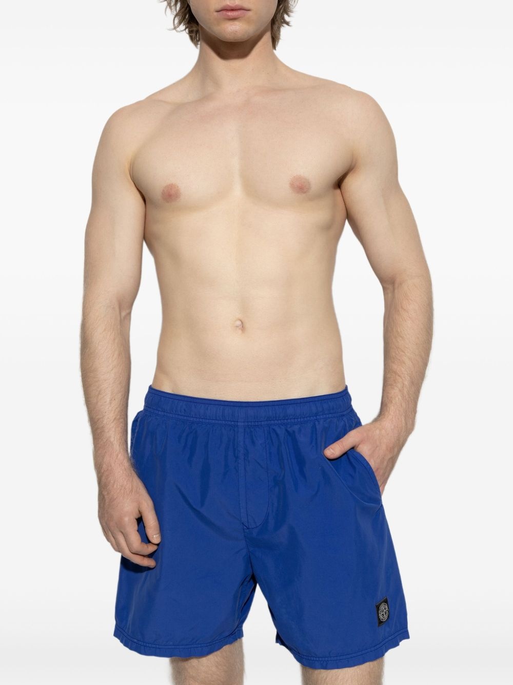 mesh-lined swim shorts - 2