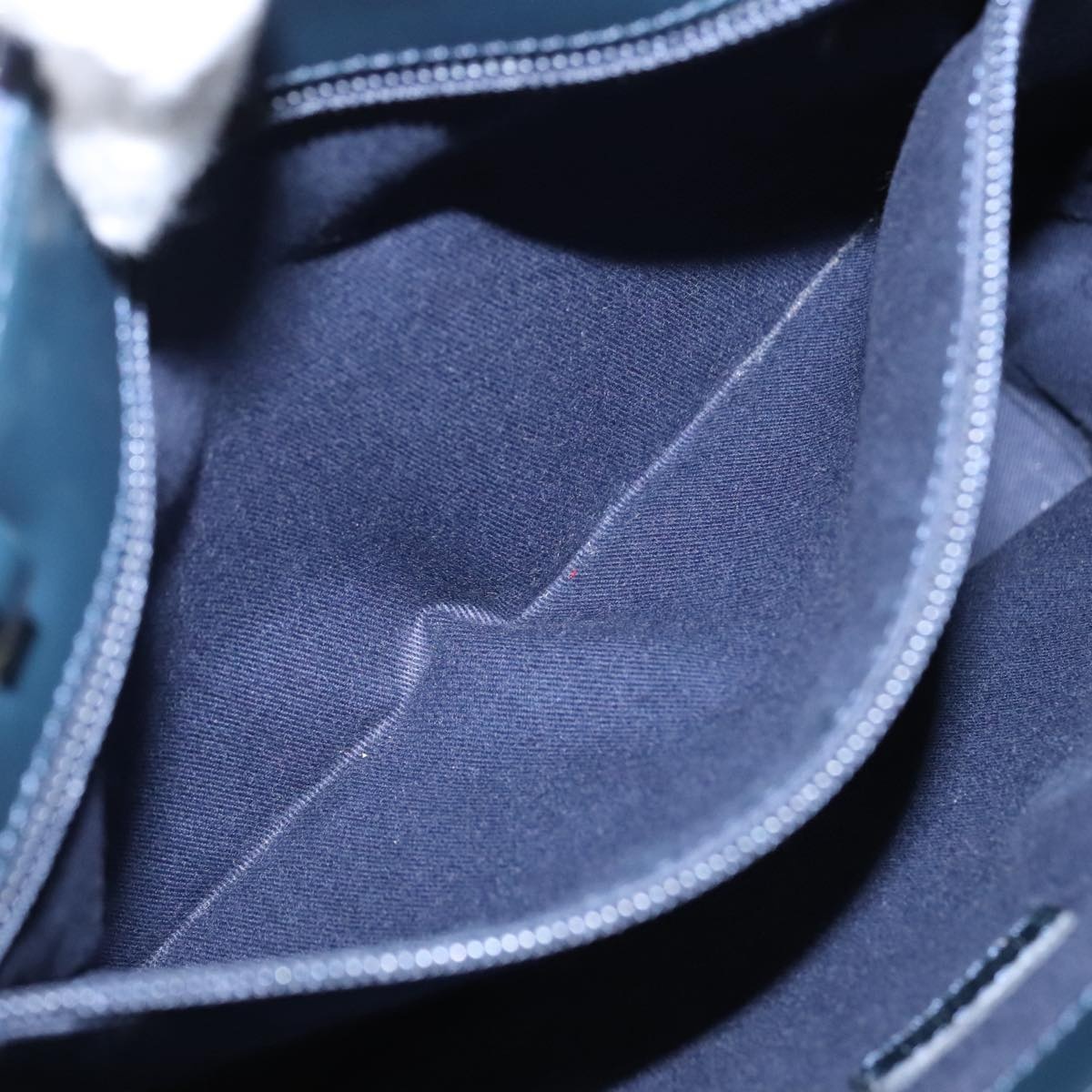 Burberry Nova Check Tote Bag Canvas Navy Silver - 12