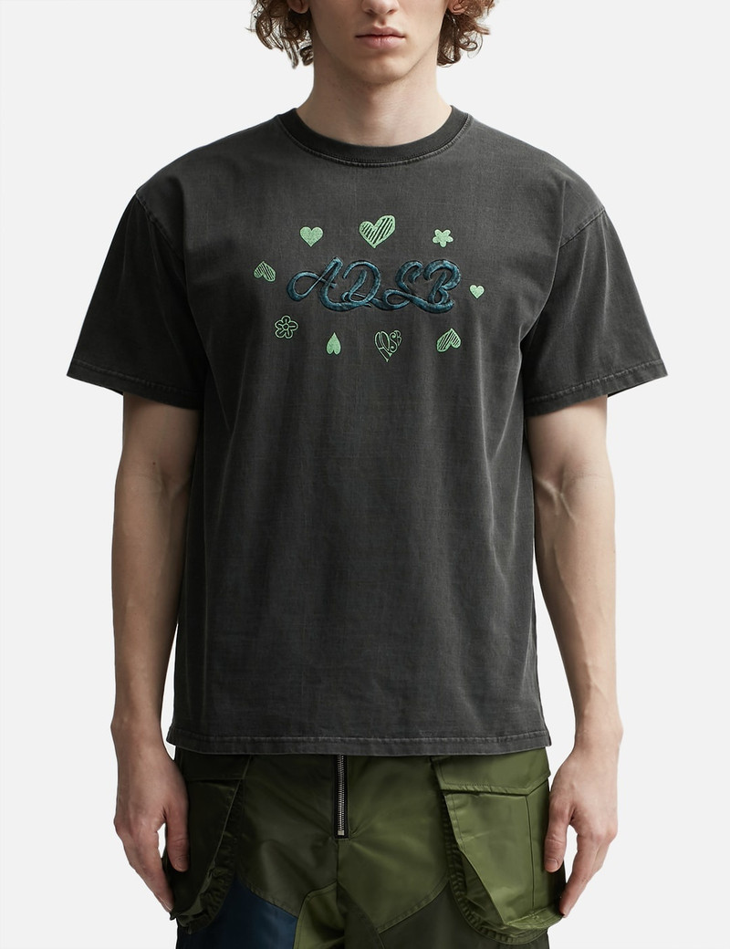 (ESSENTIAL) ADSB HEARTS CARD T-SHIRTS 3