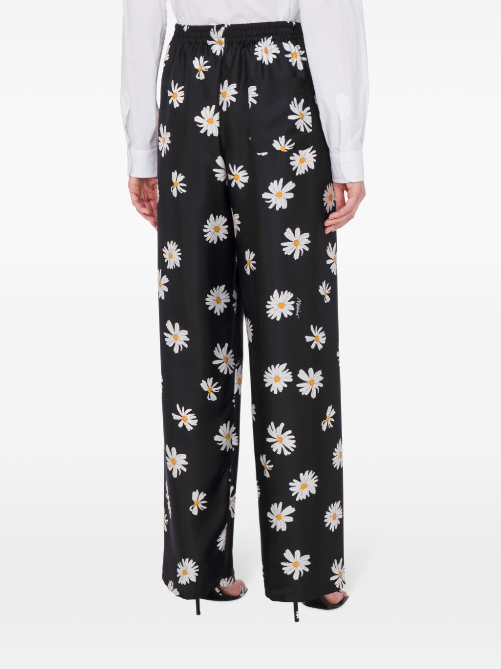 daisy-print trousers - 3