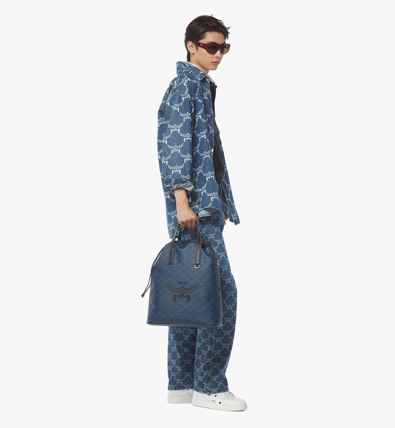MCM Himmel Drawstring Backpack in Lauretos outlook