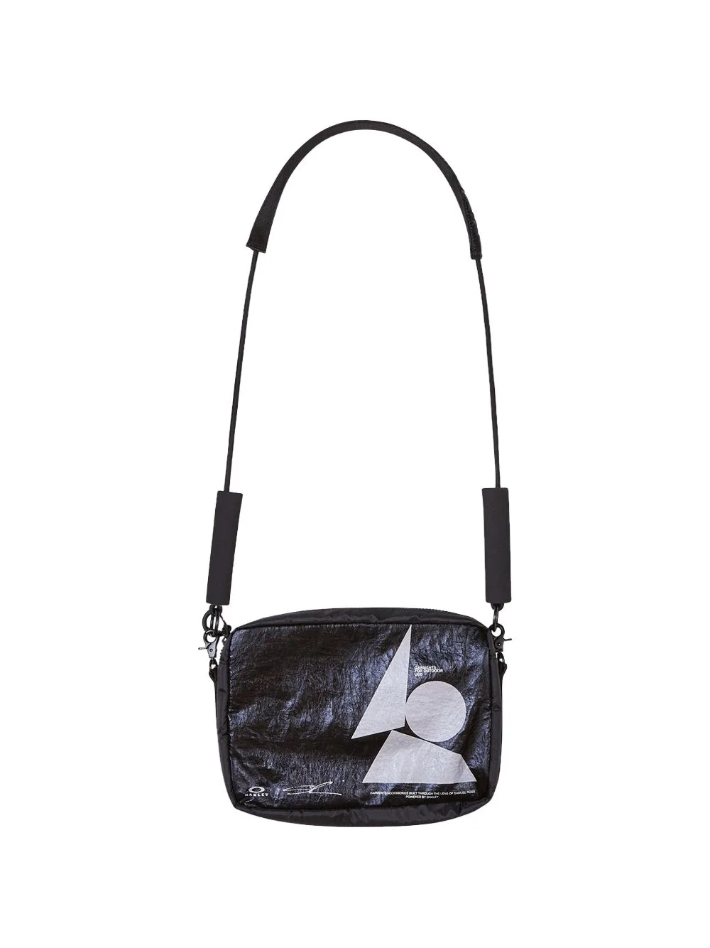 OSR geometric-print sling bag - 1
