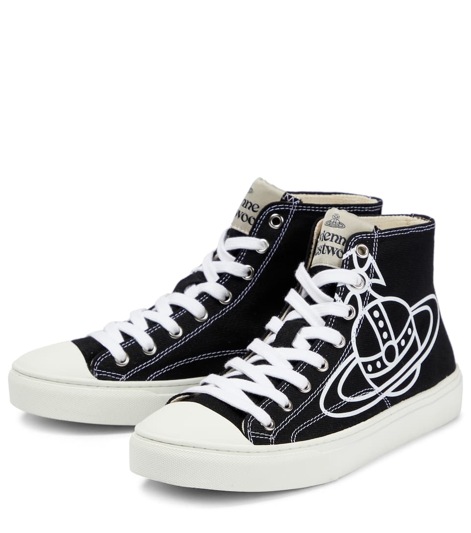 Plimsoll canvas sneakers - 5